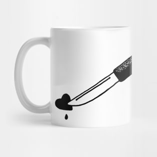 Like a Knife Through the Heart Mug